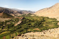 La vallée d'Ait Bouguemez ,Maroc