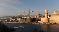 Marseille Mucem en construction
