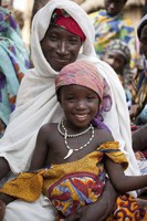 Mère et fille au Tchad