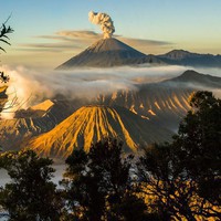 Mont Bromo en Indonésie