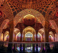 Mosquée,  Shiraz, Iran