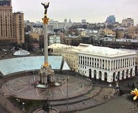 Place de l'indépendance – à Kiev-