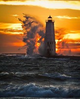 The Frankfort Light is a lighthouse in Frankfort, Michigan