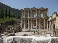Turquie, Ephèse ,bibliothèque de Celsus