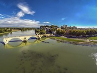 Vaucluse- Avignon  pont Saint-Bénézet, pont d'Avignon