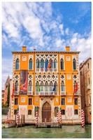 Venise, palais venitien pres du pont de l'académia