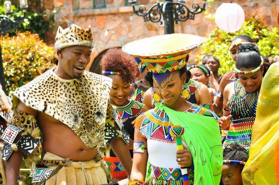 Zulu wedding, South africa
