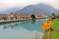 Aare River, Interlaken, Switzerland