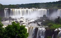 Iguazu, à la frontière entre l'Argentine et le Brésil