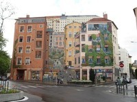 Lyon, le mur des canuts