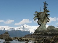 Natural Rock Face, Petersburgh, Alaska