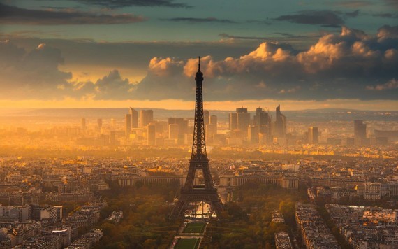 Paris , panorama depuis la tour montparnasse