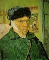 Van Gogh - Autoportrait à l'oreille bandée  1888