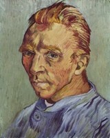 Van Gogh - Autoportrait sans barbe 1889