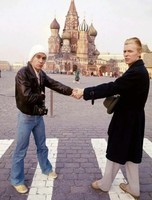 Avec Iggy à Moscow