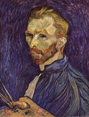 Van Gogh - Autoportrait avec palette