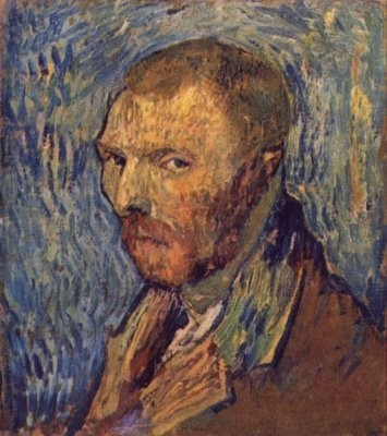 Van Gogh - Autoportrait en veston marron - 1889
