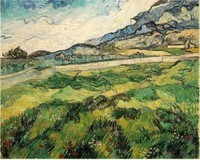 Van Gogh - Champ de blé vert