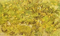 Van Gogh - Champ de fleurs jaunes