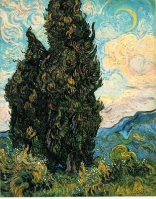 Van Gogh - Cyprès