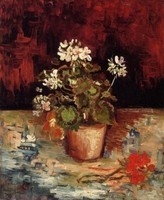 Van Gogh - Géraniums dans un vase
