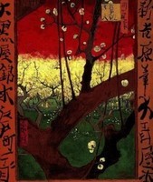 Van Gogh - Japonaiserie - Prunier en fleur