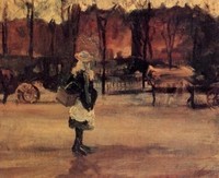 Van Gogh - Jeune fille dans la rue
