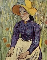 Van Gogh - Jeune paysanne