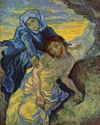 Van Gogh - La Vierge et le Christ