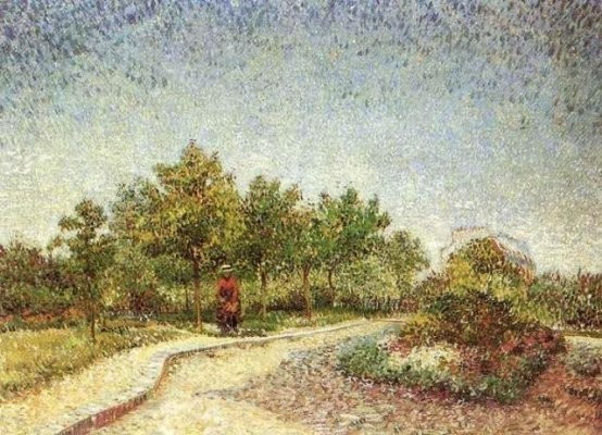 Van Gogh - Le Parc d'Argenson à Asnières