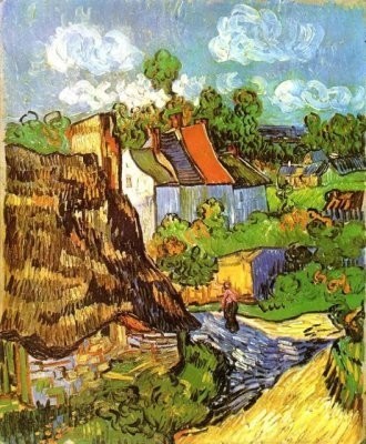 Van Gogh - Maisons à Auvers