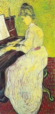 Van Gogh - Marguerite Gachet au piano