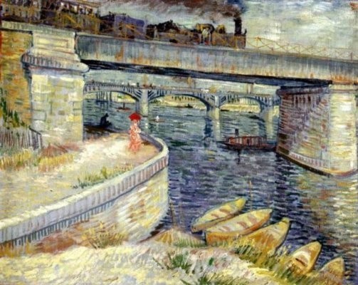 Van Gogh - Pont sur la Seine à Asnières