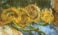Van Gogh - Quatre tournesols coupés