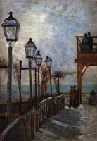 Van Gogh - Terrasse à Montmartre