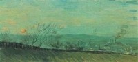 Van Gogh - Usines sous clair de lune