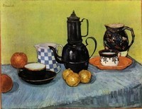 Van Gogh - Service à café et fruits