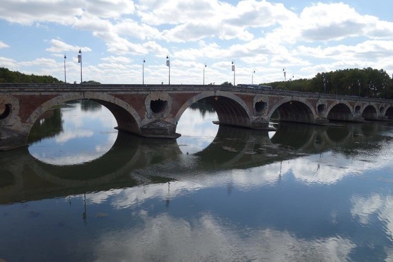 Toulouse , pont saint-michel