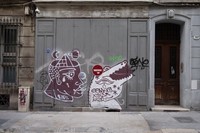 A Marseille , street art