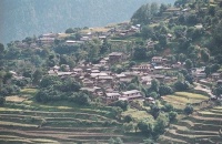 Népal ,  Gandrunl , Région des Annapurnas, POKHARA