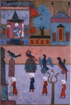 Oiseaux dans miniatures ottomanes 9