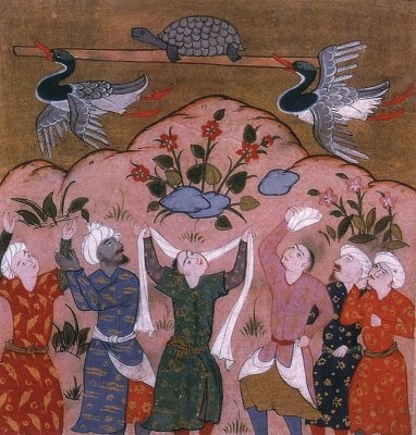 Oiseaux dans miniatures ottomanes 10