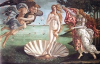 La naissance de Vénus par Sandro Botticelli (1445-1510)