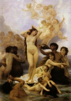 La naissance de Vénus par William Bouguereau (1825-1905)