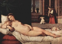 Venus d'Urbino , Titien