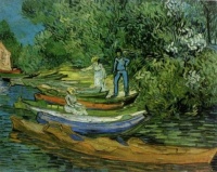 Van Gogh - Au bord de l'Oise à Auvers
