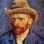 Van Gogh - Autoportrait au chapeau de feutre gris  1887-1888