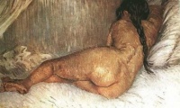 Van Gogh - Feme nue au repos
