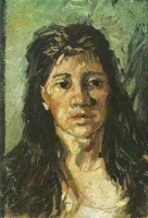 Van Gogh - Femme aux cheveux défaits