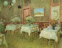 Van Gogh - Intérieur du restaurant